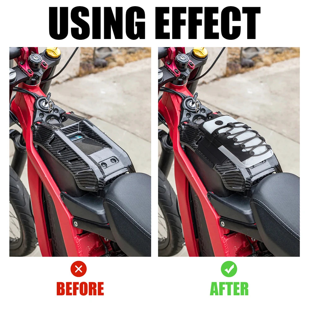 Durable Battery Cover Bag for Mobile Phone Storage - Perfect for Off-Road Motorcycles like Sur-Ron and Segway