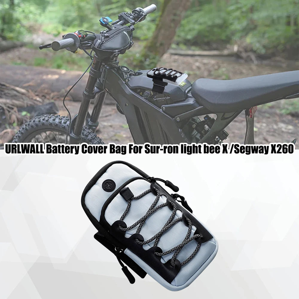 Durable Battery Cover Bag for Mobile Phone Storage - Perfect for Off-Road Motorcycles like Sur-Ron and Segway