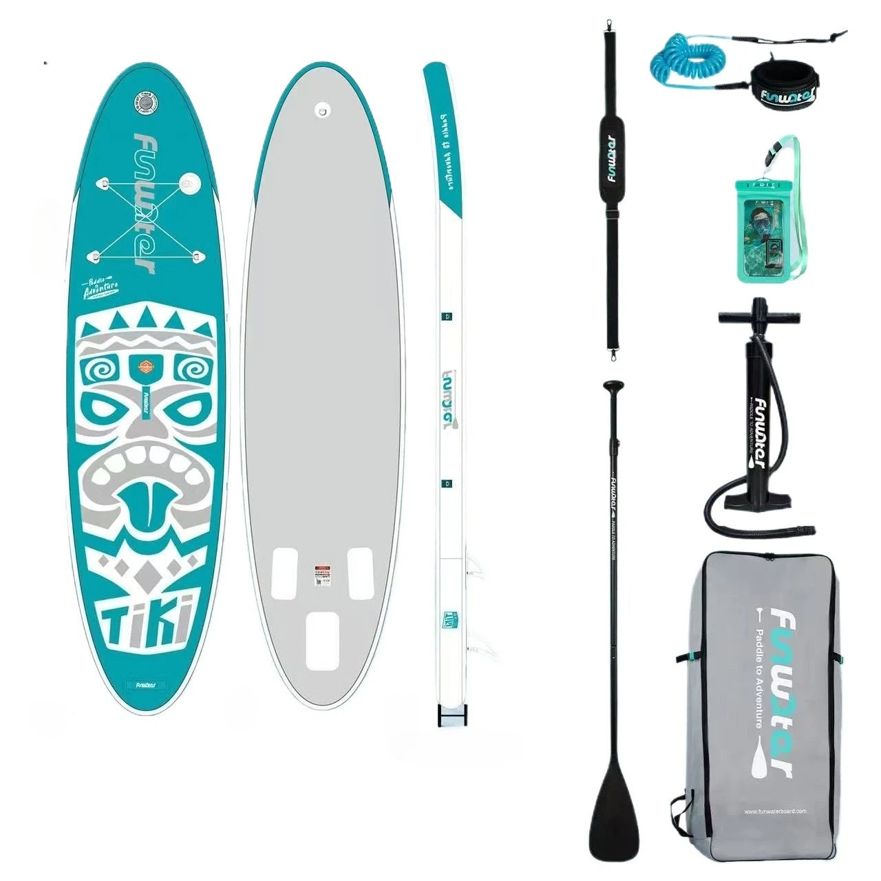 Experience the Thrill of the Waves with Our Inflatable PVC Surfboard - Perfect for All-Around Paddle Boarding Adventures!